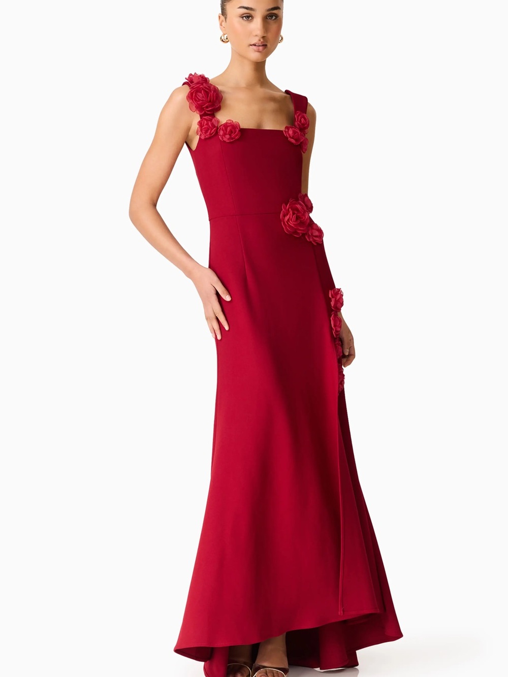 51. Elliatt • NWT $345 USD Evanora High-Low Gown PTP 15-16”